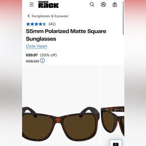 Cole Haan Sunglasses